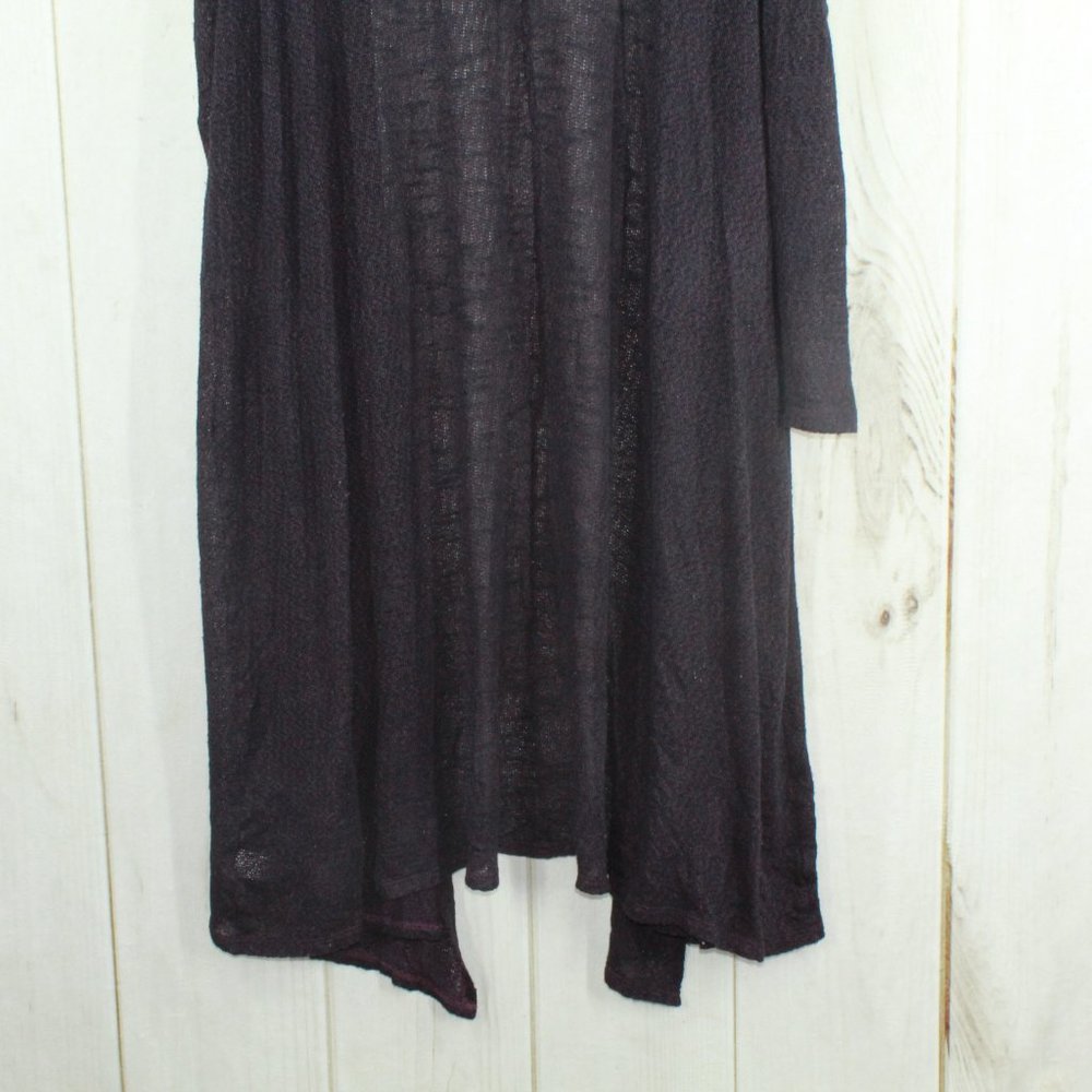 LulaRoe Open Knit Open Front Long Cardigan Size XL - Picture 4 of 8